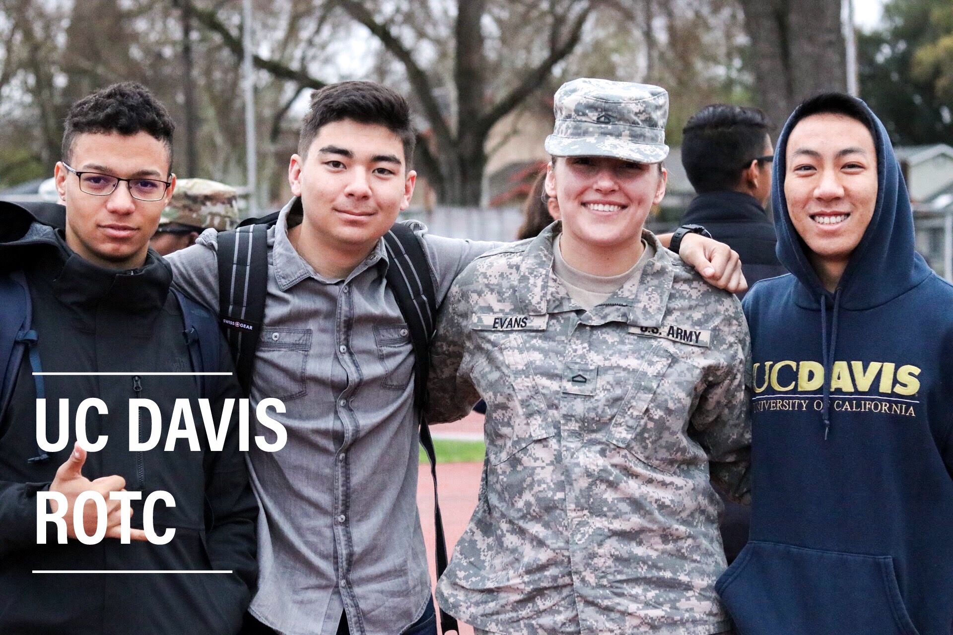 Cadets at Oath of Enlistment Day