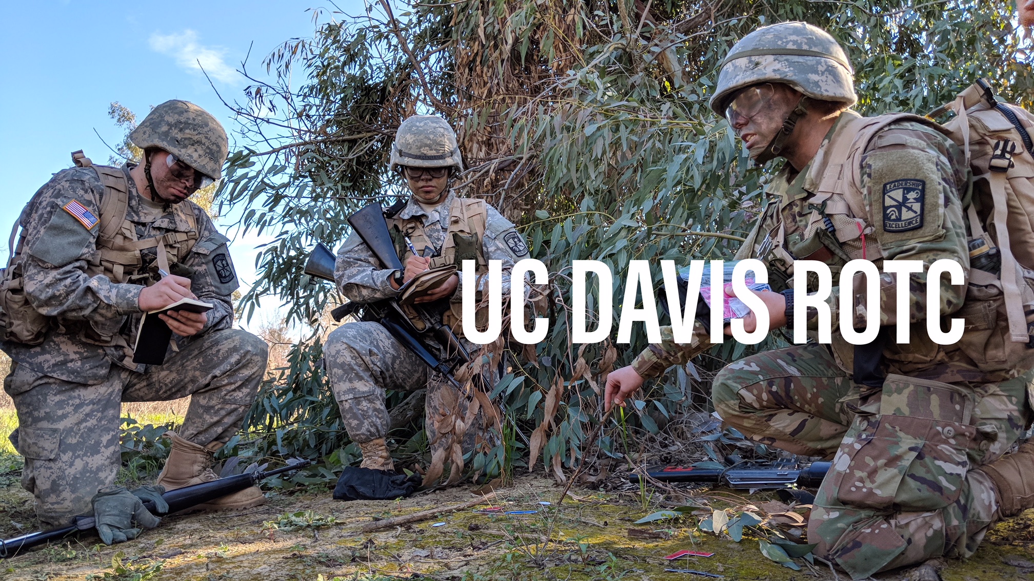 ROTC's 29-day Advance Camp starts with individual training and leads to collective training, building from simple to complex tasks.